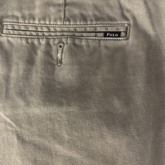 Men’s gray Ralph Lauren Chino’s size 38/30 - Picture 2 of 4